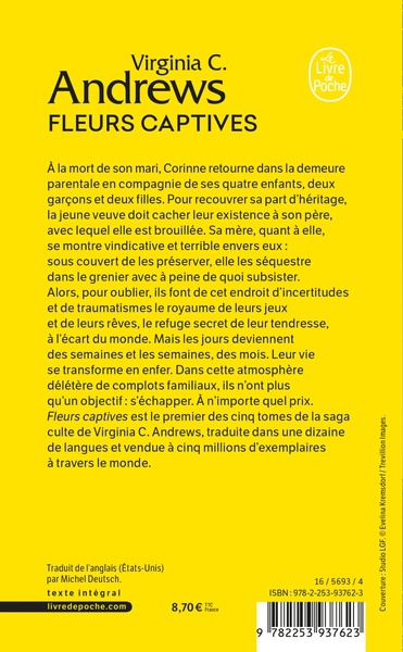 FLEURS CAPTIVES (FLEURS CAPTIVES, TOME 1)