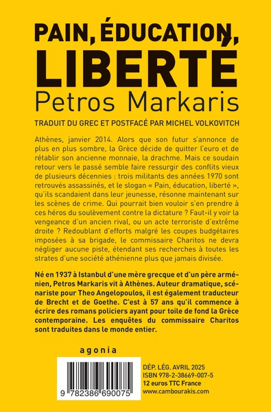 Pain, éducation, liberté