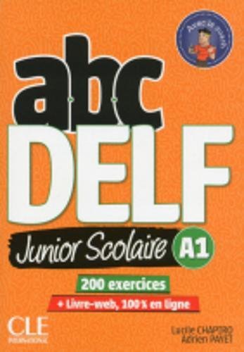 ABC DELF Junior scolaire - Niveau A1 - Livre + DVD + Livre-web - 2ème édition