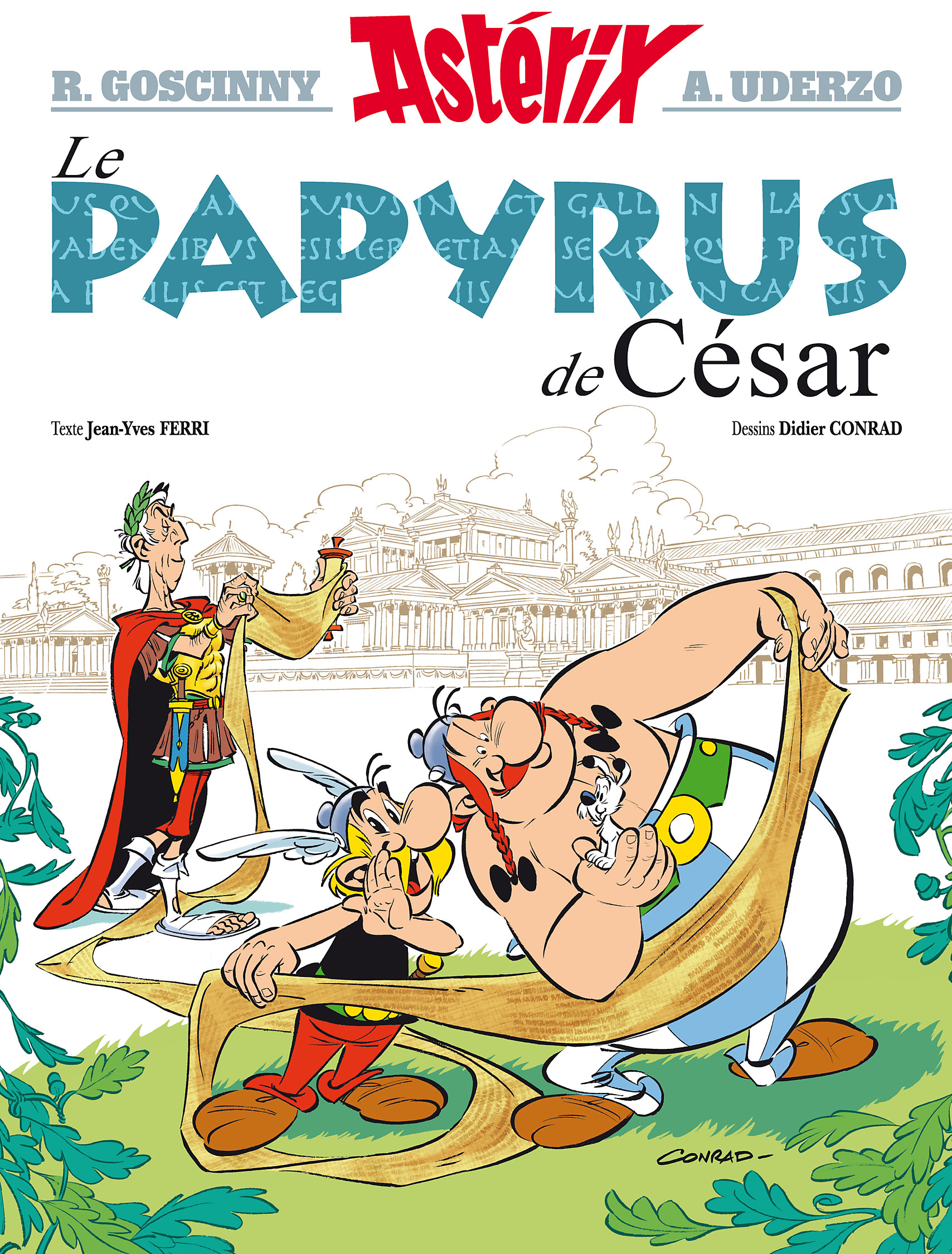 Une aventure d'Astérix. Volume 36, Le papyrus de César