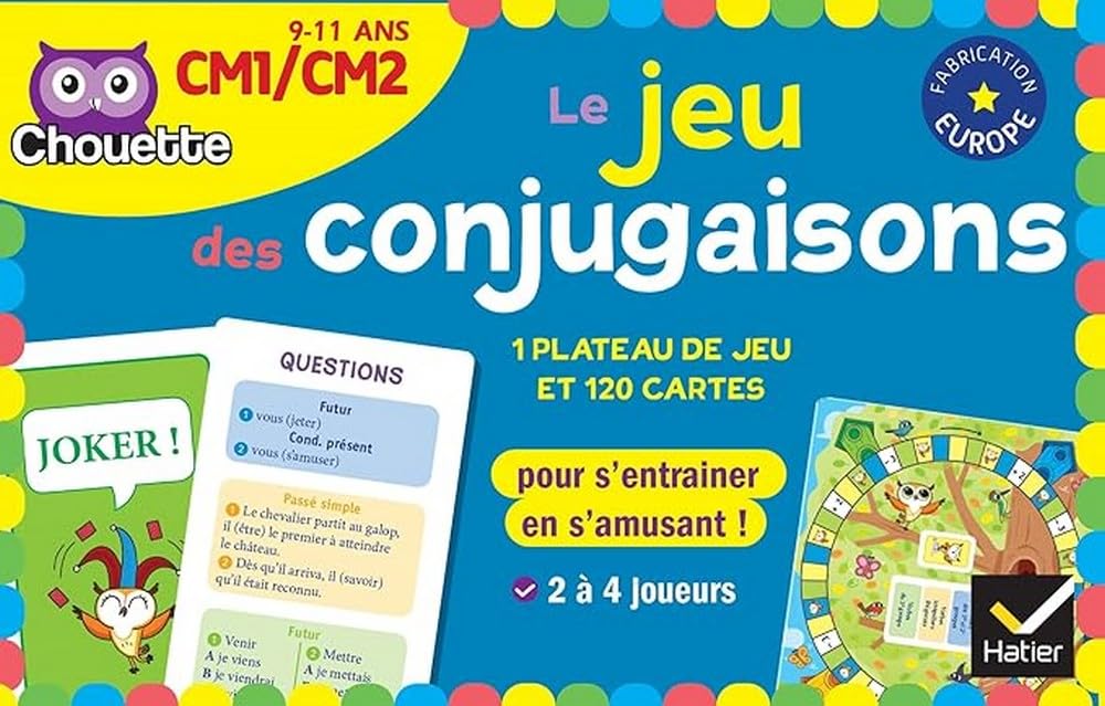 CHOUETTE - LE JEU DES CONJUGAISONS CM1-CM2