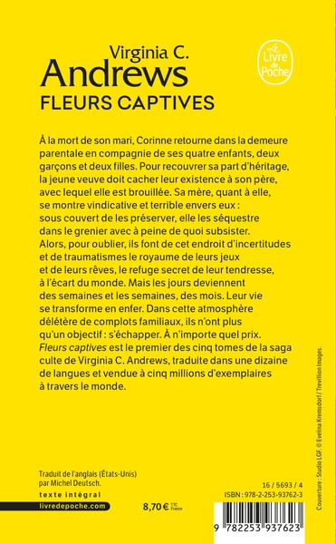 FLEURS CAPTIVES (FLEURS CAPTIVES, TOME 1)