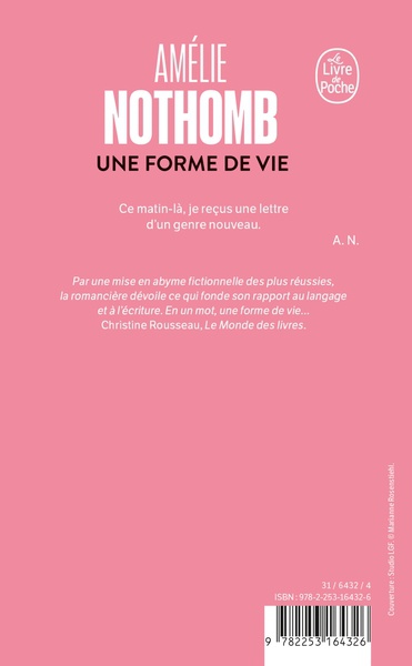 Une forme de vie