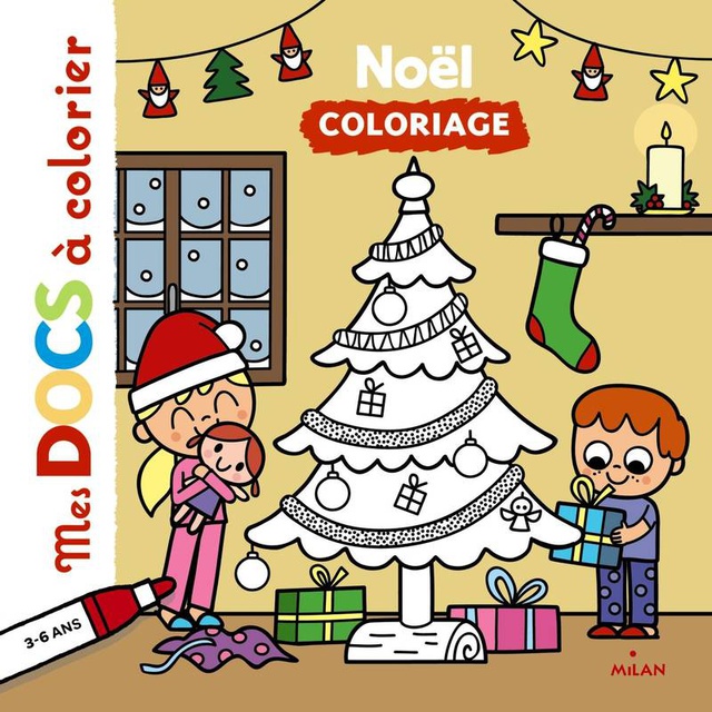 Noël: coloriage