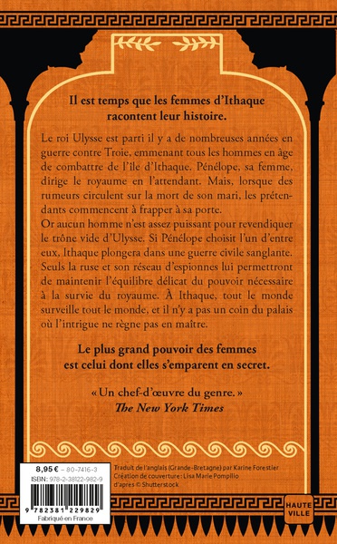 Le chant des déesses - Tome 1 - Pénélope, reine d'Ithaque