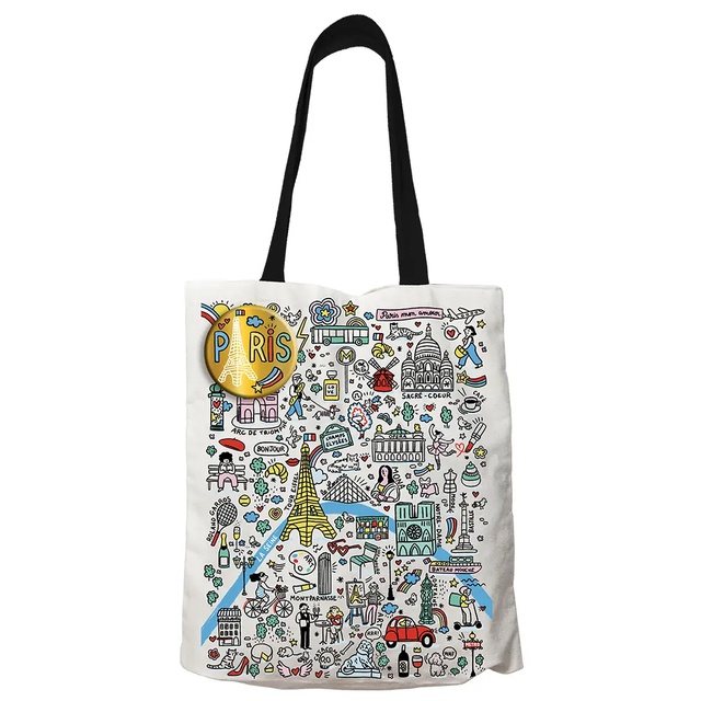 TOTE BAG PARIS POP