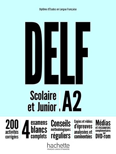DELF A2 Scolaire et Junior + DVD-ROM (audio + vidéo)
