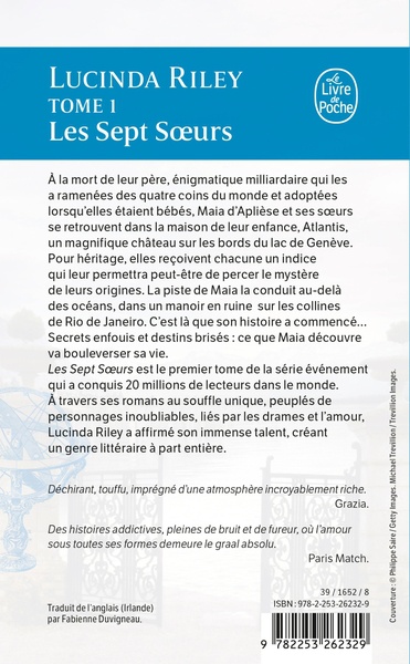 Les sept soeurs - Tome 1