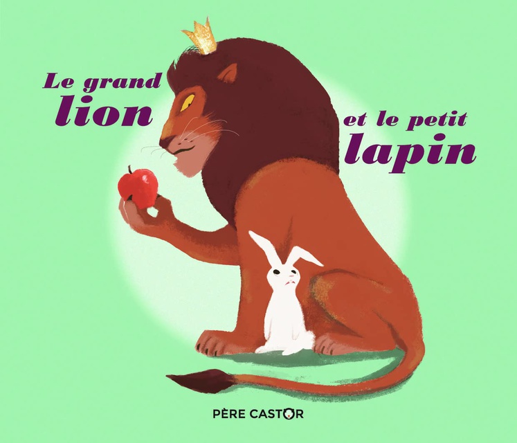 LE GRAND LION ET LE PETIT LAPIN