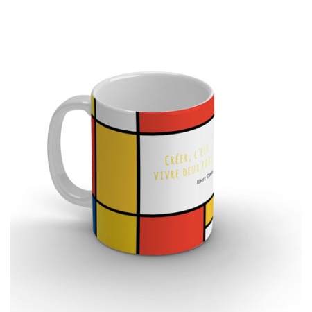 Mug Large Mondrian