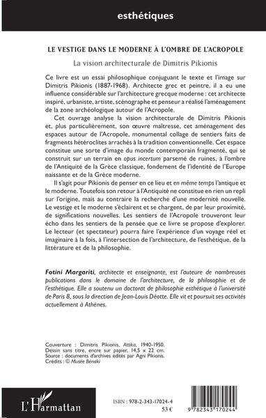 Le vestige dans le moderne à l'ombre de l'Acropole