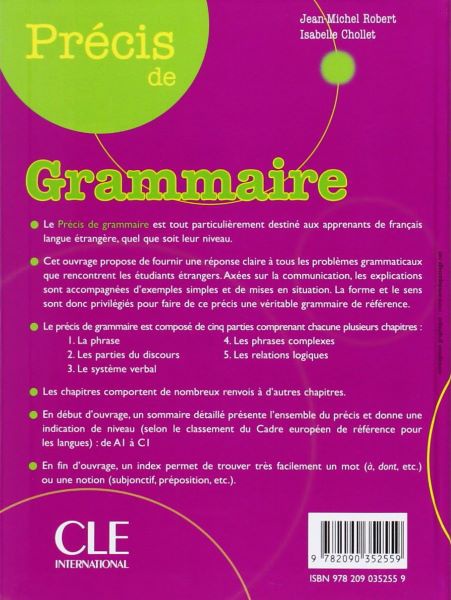 Précis de Grammaire
