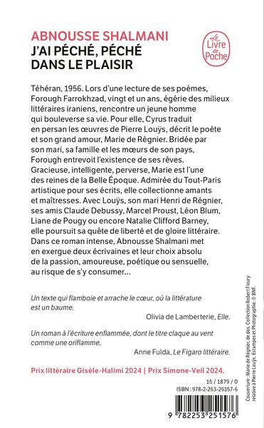 J'ai péché, péché dans le plaisir