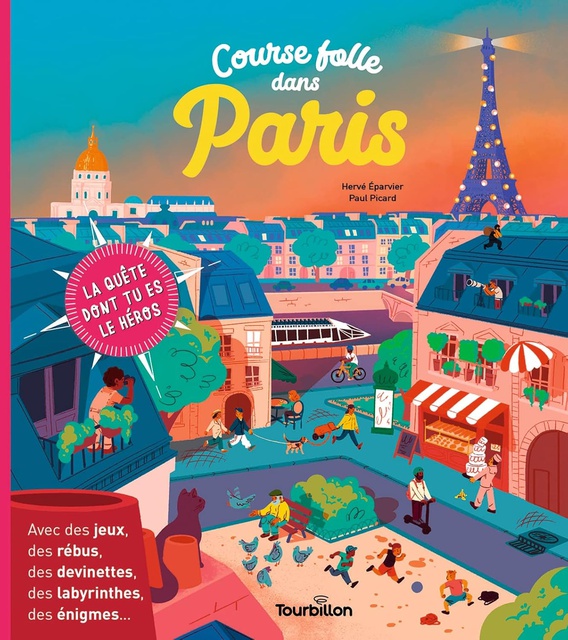 COURSE FOLLE DANS PARIS