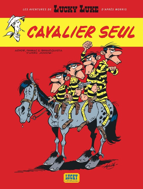 LES AVENTURES DE LUCKY LUKE D'APRES MORRIS - TOME 5 - CAVALIER SEUL