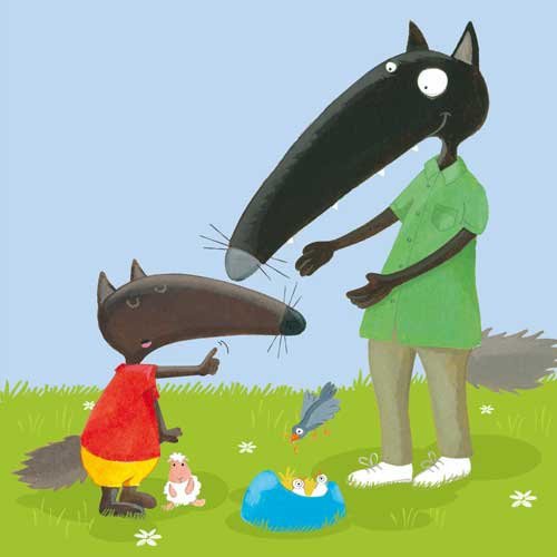 P'tit loup va sur le pot 