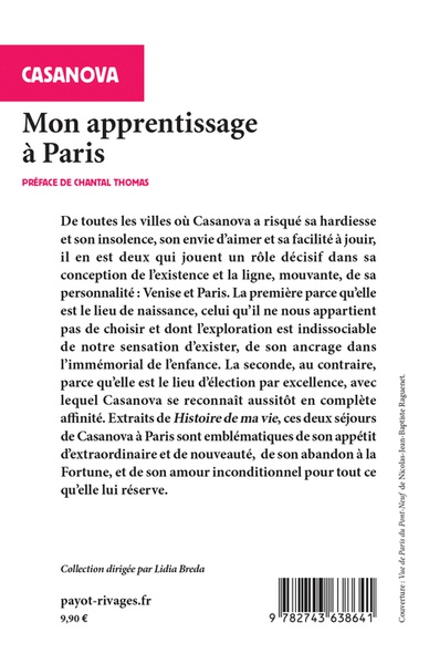 Mon apprentissage à Paris