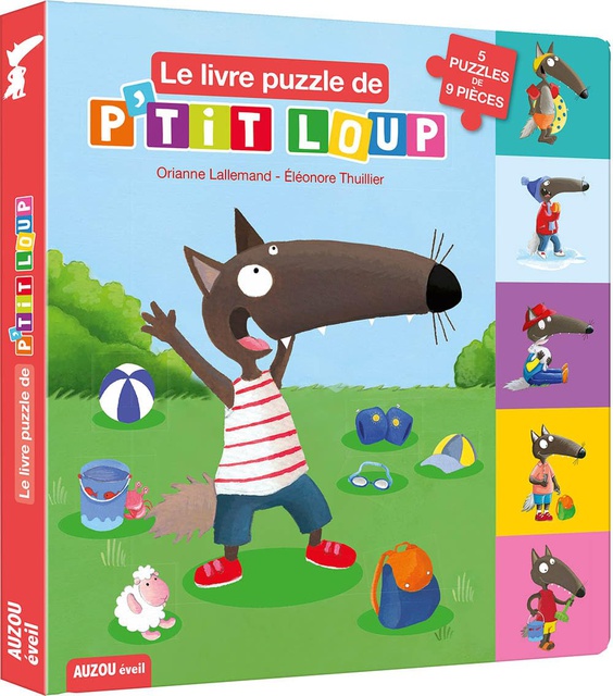 LE LIVRE PUZZLE DE P'TIT LOUP