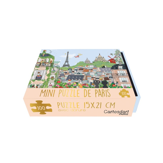 MINI PUZZLE BOX PARIS AU BALCON