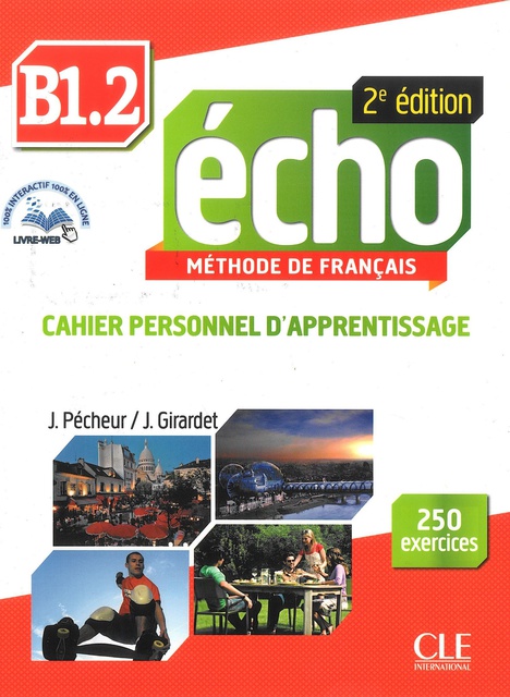 Echo B1.2 - Cahier personnel d'apprentissage