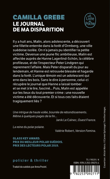 Le journal de ma disparition