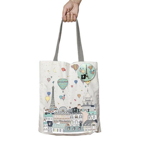 SAC/TOTBAG TOITS DE PARIS