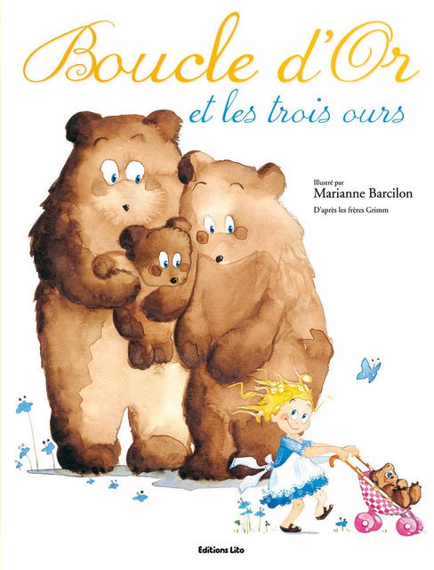 LIVRE BOUCLE D'OR ET 3 OURS