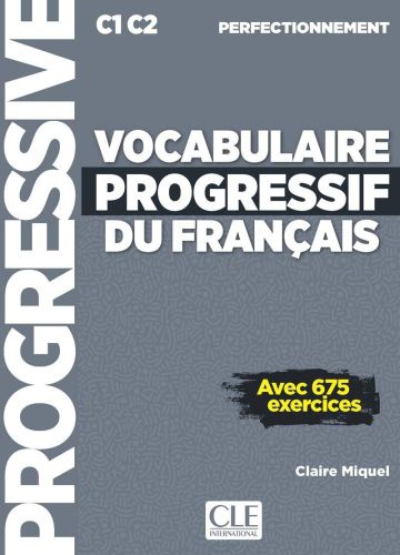 Vocabulaire progressif du français - Niveau perfectionnement - Livre + CD- Nouvelle couverture