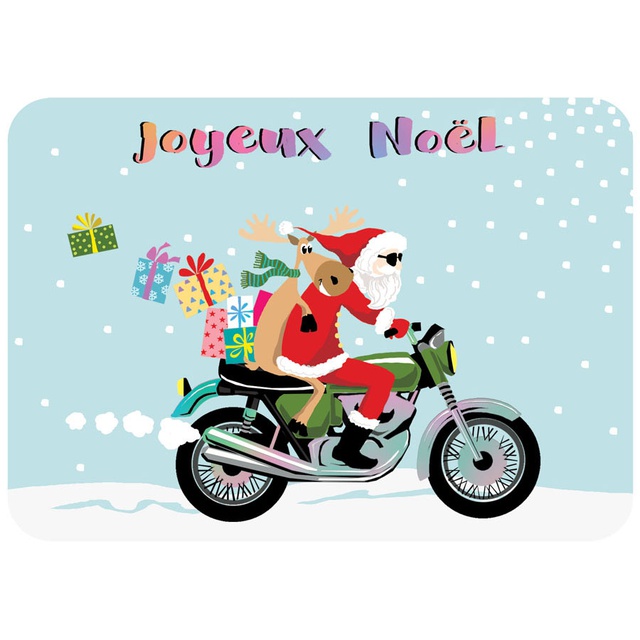JOYEUX NOEL POSTCARD