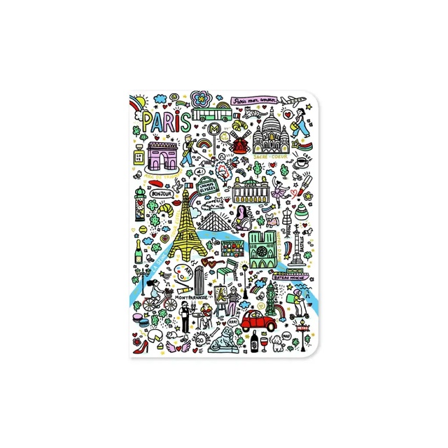 POCKET NOTEBOOK PARIS POP
