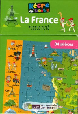 Récré en Boîte - La France - Puzzle futé 