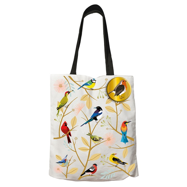 TOTE BAG BIRDS