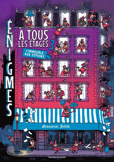 Énigmes à tous les étages - Tome 3 - L'immeuble aux espions