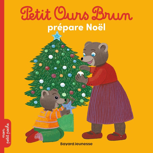 PETIT OURS BRUN PREPARE NOEL - DES 2 ANS