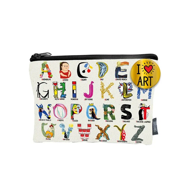 POUCH I LOVE ART