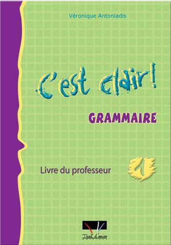 C'EST CLAIR 1 GRAMMAIRE PROFESSEUR