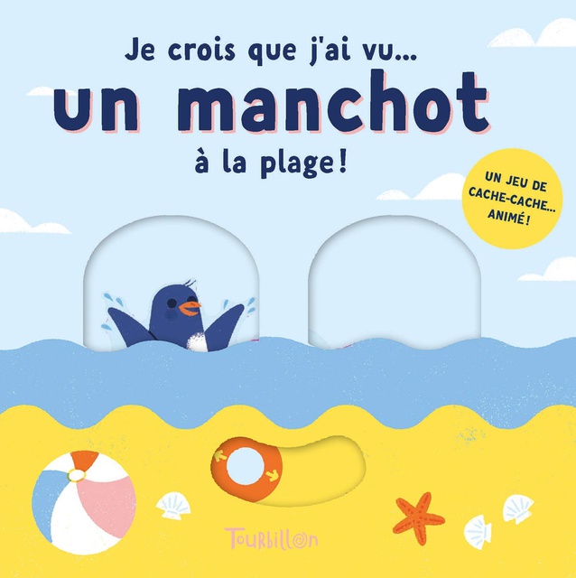 JE CROIS QUE J'AI VU... UN MANCHOT A LA PLAGE !