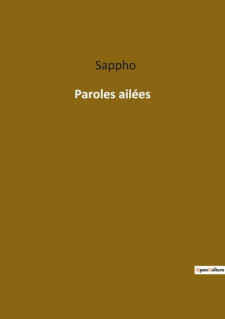 Paroles ailées