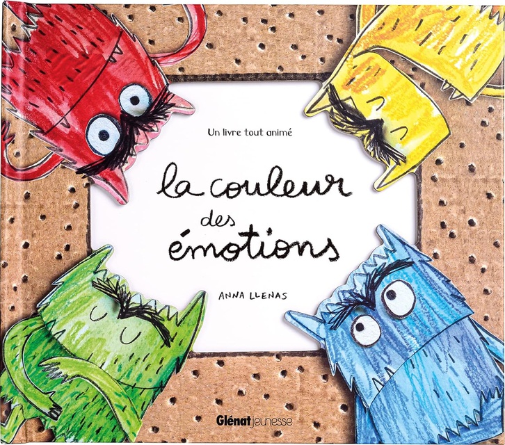 LE MONSTRE DES COULEURS - LA COULEUR DES EMOTIONS - UN LIVRE TOUT ANIME