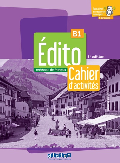 Édito B1 Cahier - édition 2022-2024