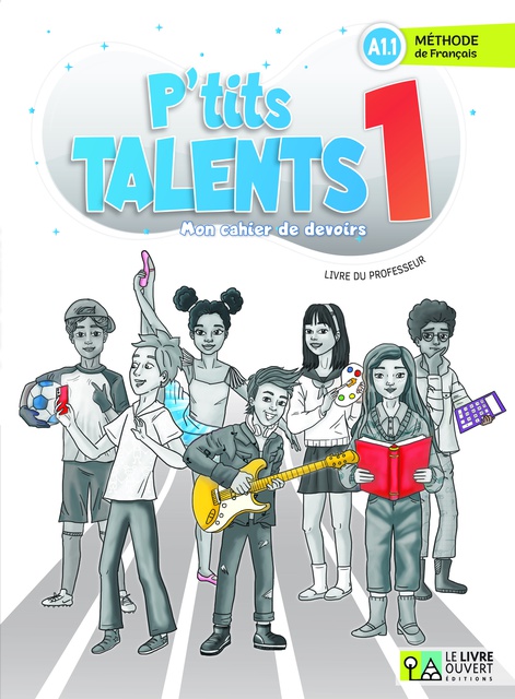 P'TITS TALENTS 1 - MON CAHIER DE DEVOIRS - PROFESSEUR