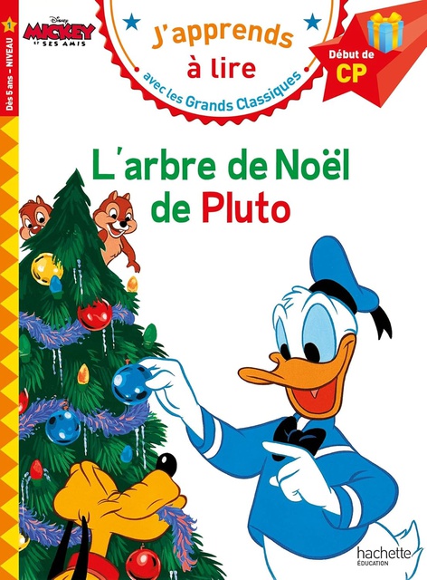 DISNEY - L'ARBRE DE NOEL DE PLUTO, CP NIVEAU 1