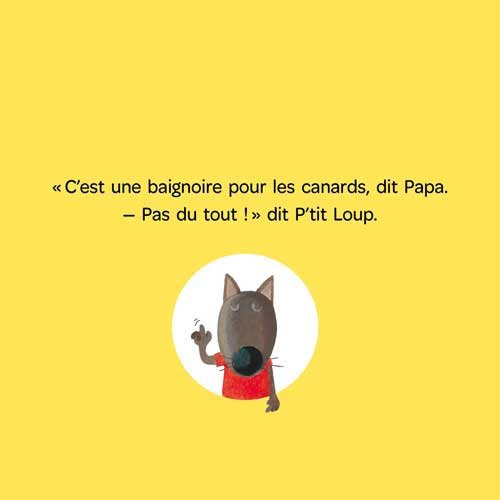 P'tit loup va sur le pot 