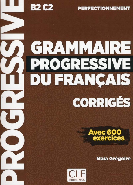 Grammaire progressive du français - Niveau perfectionnement - Nouvelle couverture