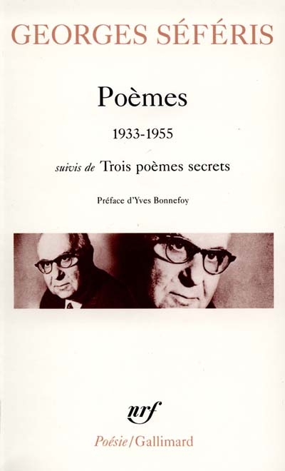 Poèmes : 1933-1955