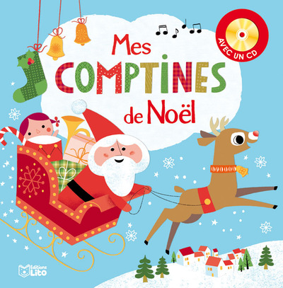 LIVRE CD MES COMPTINES DE NOEL