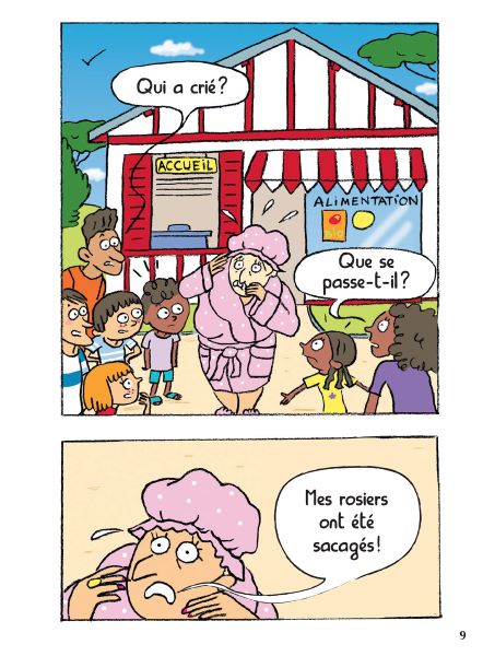 Enquête au camping - Spécial BD