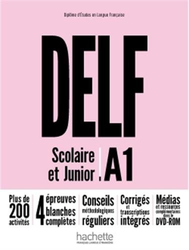 DELF A1 Scolaire et Junior + DVD-ROM (audio + vidéo)