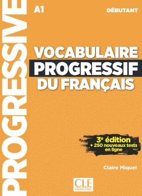 Vocabulaire progressif du français - Niveau débutant - 3ème édition - Livre + CD