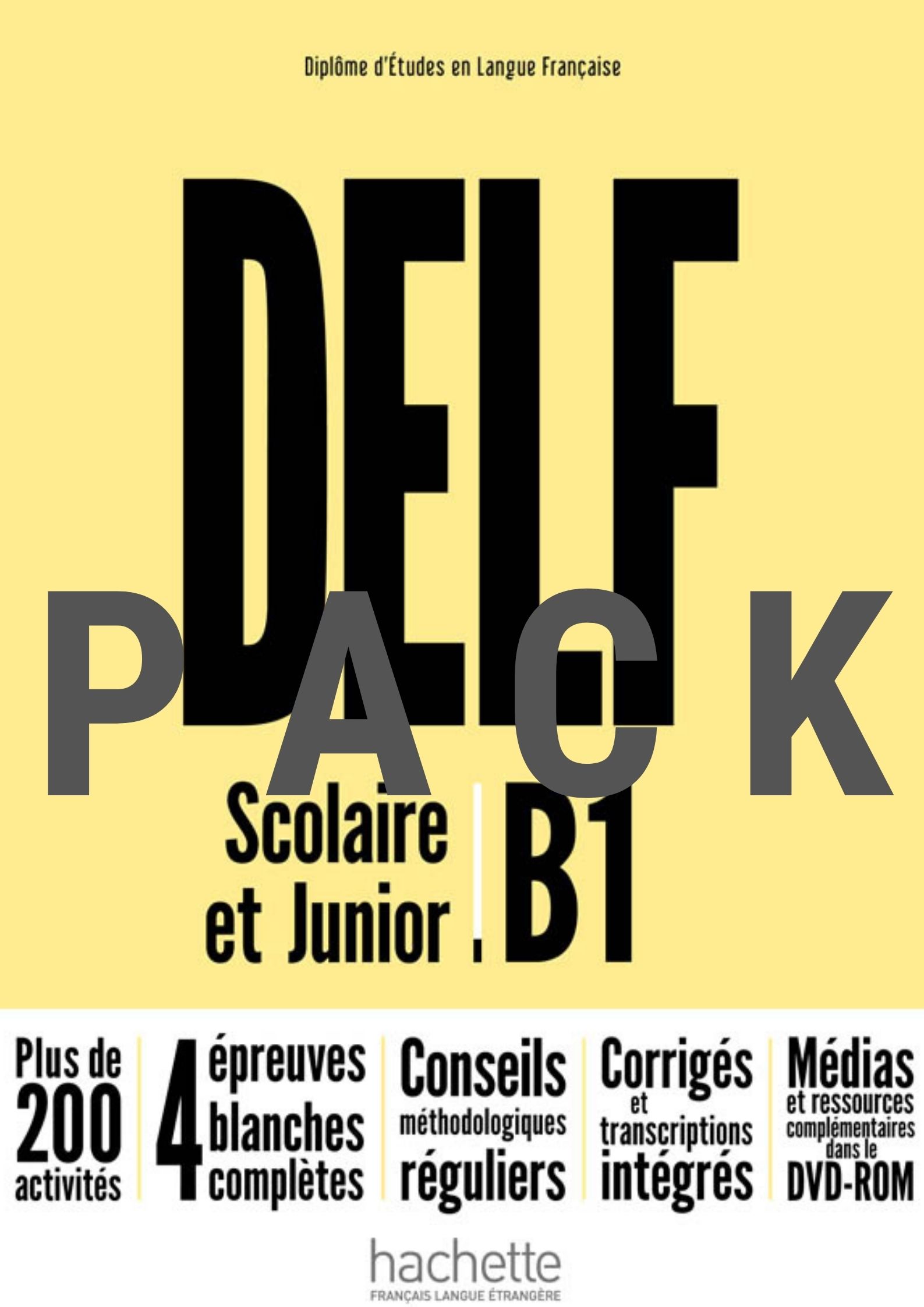 Super Pack Delf Scolaire & Junior Β1 Nouveau Format